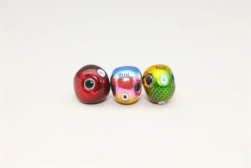 Tungsten live eye jig fishing head