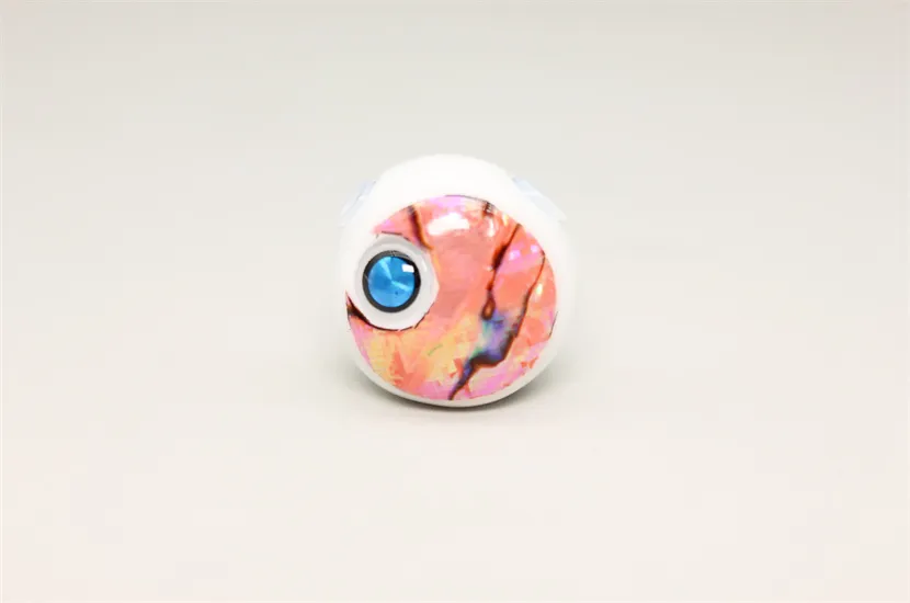 Tungsten live eye jig fishing head