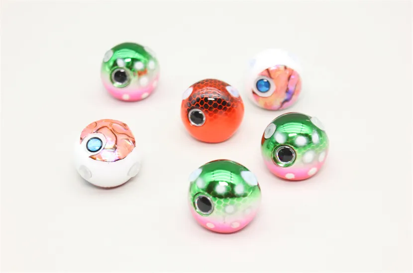 Tungsten live eye jig fishing head