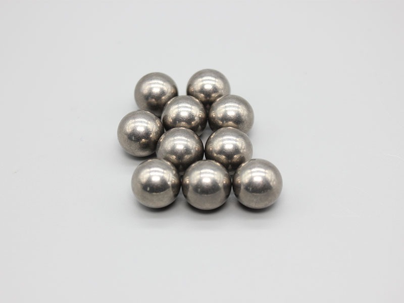 Tungsten alloy ball for counterweight fishing weight