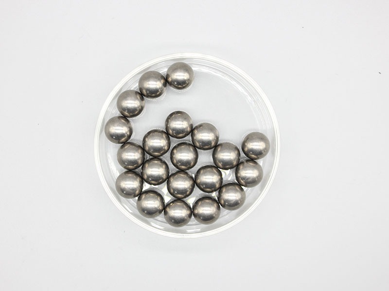 Tungsten alloy ball for counterweight fishing weight