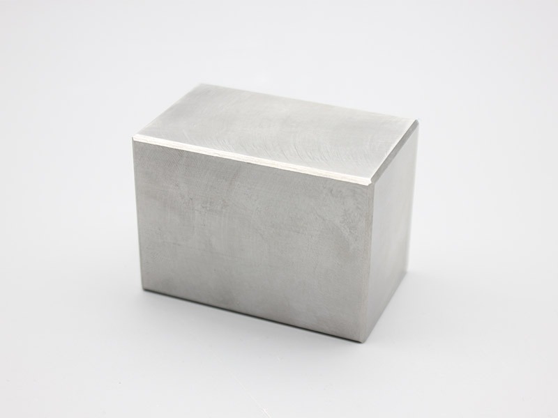 Tungsten alloys brick with gold plating for exhibition