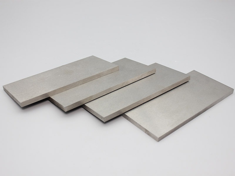 Tungsten plate for counterbalance weight