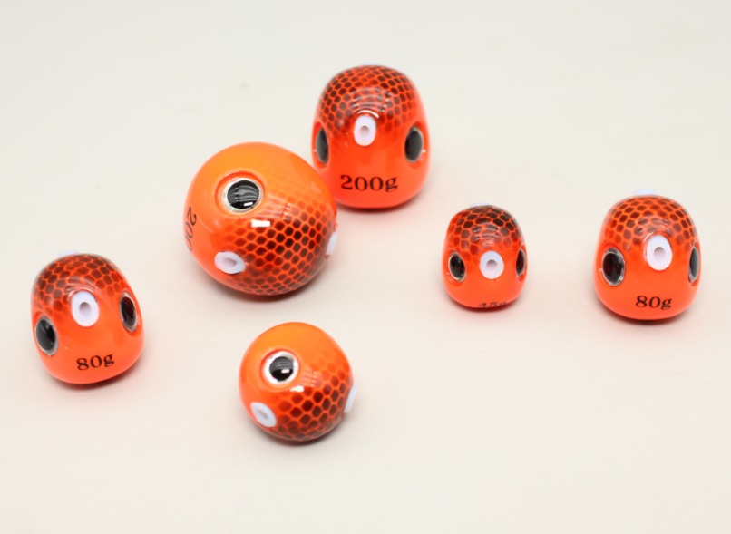 Tungsten alloy lure jig head for fishing