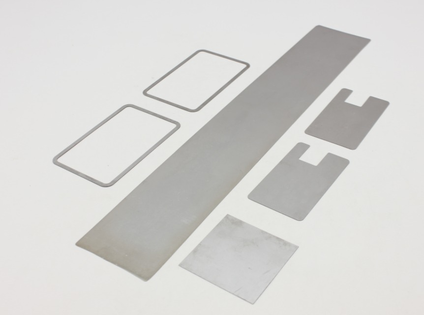 Tungsten alloy credit card sheet